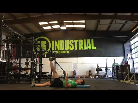 Hamstring stretch: Contract / Relax stretching