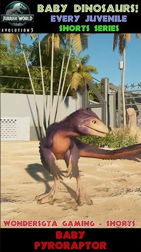 Baby Pyroraptor - Juvenile Dinosaur Series - JWE3 Showcase