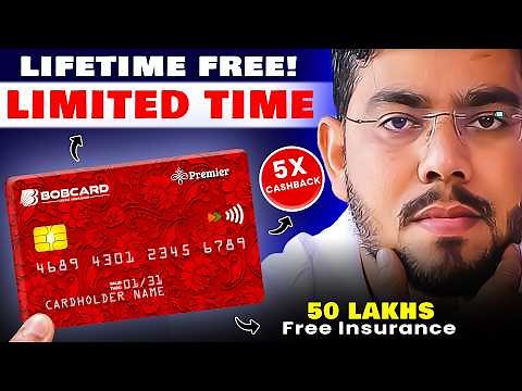 Lifetime Free! BOB PREMIER Credit Card for Limited Time | All Benefits Explain
