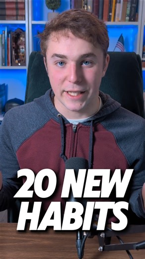 How to form 20 life-changing habits