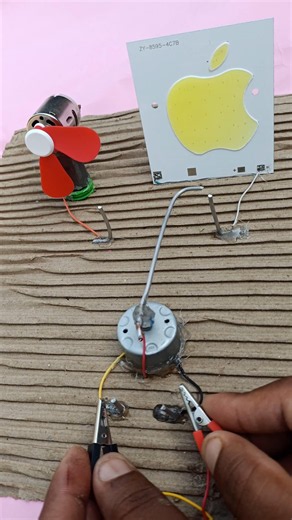 Home Made DC generator, Experiment,Dly, project