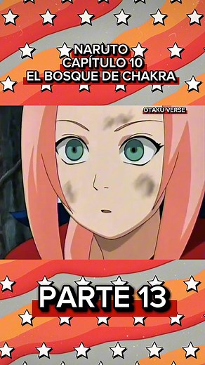 NARUTO CAPÍTULO 10 EL BOSQUE DE CHAKRA PARTE 13 #animereels #animereelsedit #otakuanime #naruto #sasuke | OTAKU VERSE