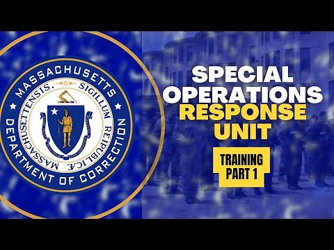 Special Operations Response Unit Training Part 1