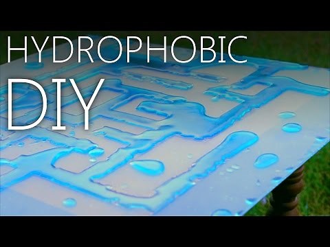 DIY Hydrophobic Coating [Never Wet, Ultra Ever Dry Replacement]