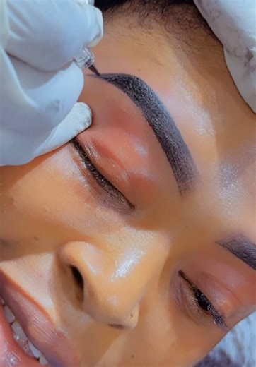 Step-by-Step Guide to Ombre Brows Process