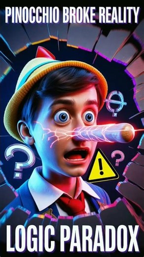 If Pinocchio Said “My Nose Will Grow” 😱 Reality Would Literally BREAK #verox #shorts