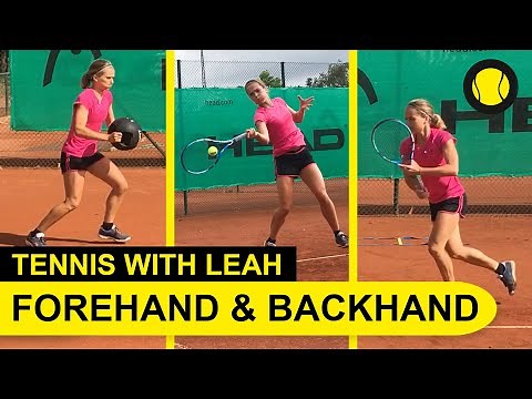Improve your Forehand & Backhand | Tennis practice with Leah | Tennis-Point