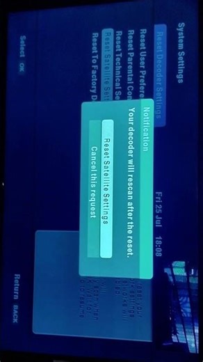 HOW TO FIND RESET OPTION ON YOUR DSTV DECODER #dstv #dish #automobile #helpmemakethismakesense