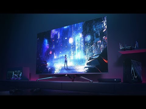 Crazy 65" 4K Gaming Monitor! ASUS ROG PG65UQ Introduction