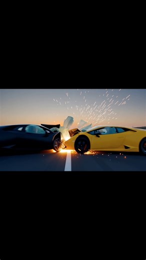 Two Lambos Racing at 300+ km/h… Then THIS Happened 😱🔥