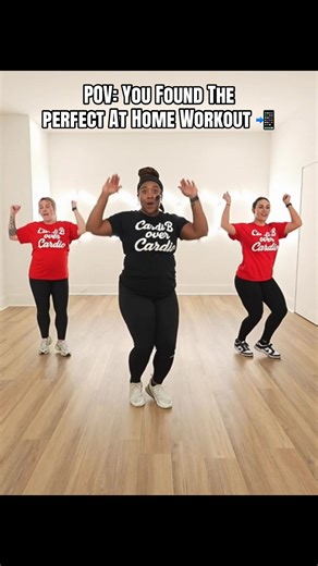Who’s ready to workout with us at home 📲 @Valeria Smith @Leslie