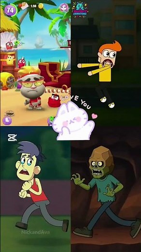 Children's Chased by monsters 😮 #miniecraft #viral #shortsfeed #viralvideo #trending#shorts