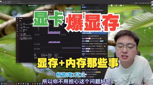 什么是爆显存？显存内存那些事-极客湾3月31