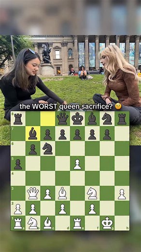 Blunder or brilliant? 🤔 #chess #chessplayer #chessmaster #grandmaster #chesslife #chessgame #chessboard #streamer #youtuber | Hannah Sayce
