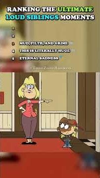 Ranking The Ultimate Loud Siblings Moments 📢 #TheLoudHouse #Shorts