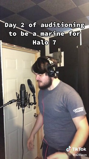 Voice Actor Auditions for Marine Role in Halo 7