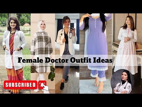 Female Doctor Outfit Ideas||Outfit Ideas For Doctor||Doctor Dressing style female||Laddy Doctor