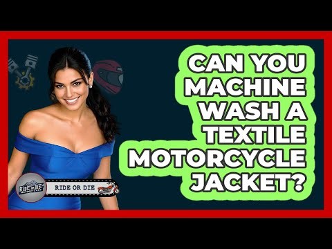 Can You Machine Wash A Textile Motorcycle Jacket?
