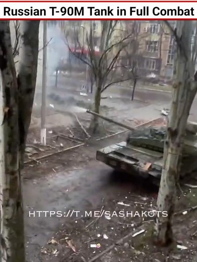 Russian T-90M Tank in Full Combat #shorts #t-90tank