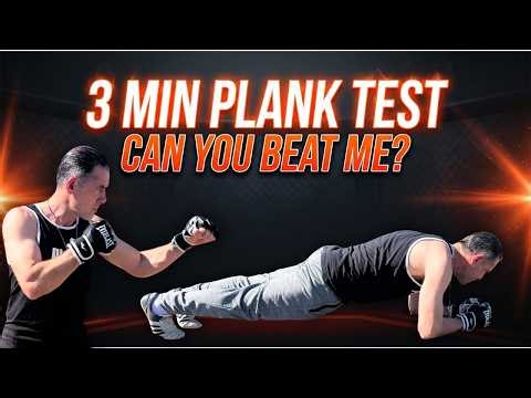 MMA Core Workout: 3-Minute Plank Test (Most People Quit)