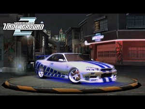NFS Underground 2 - Brian's Nissan Skyline