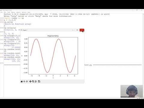 NumPy and matplotlib intro (scientific python)