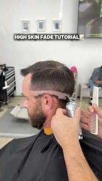 High Skin Fade Tutorial❤️‍🔥 #beginnerbarber #haircuttutorial #tutorial #highfade #skinfade