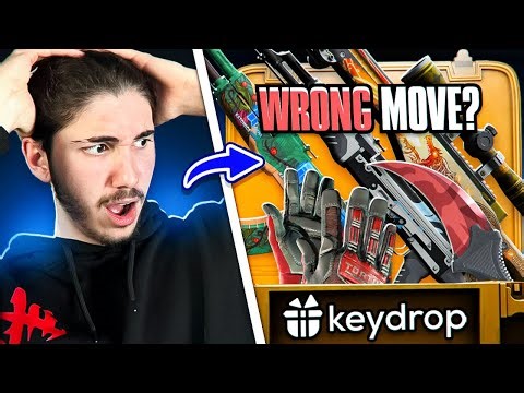 ONE WRONG MOVE ALMOST LOST ME THE WHOLE MATCH!! (Keydrop Promo Code 2025)