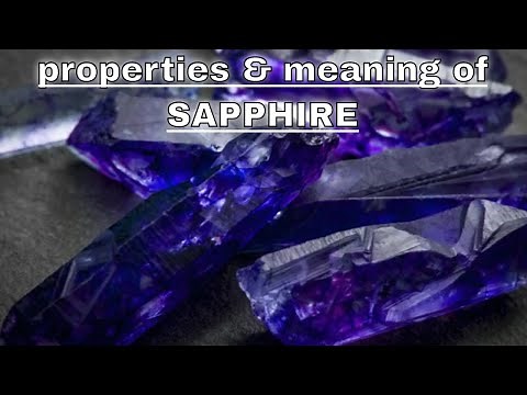 Sapphire Meaning Benefits and Spiritual Properties