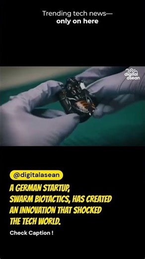 They Turned Giant Roaches Into Remote-Controlled Rescue Bots?! 🪳🎮