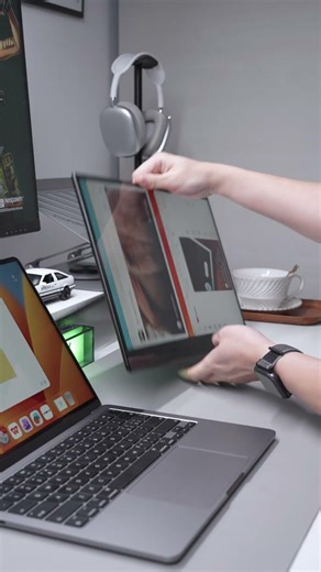 Touchscreen + high-refresh MacBook's perfect secondary screen! ｜D6 AIR