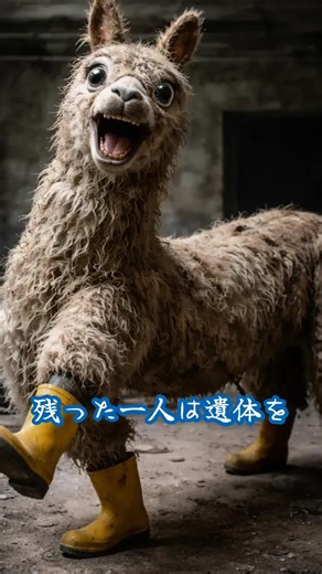 SCP-1545 (リャマ・ラブ・ラリー) をAI画像で解説 #scp #Shorts