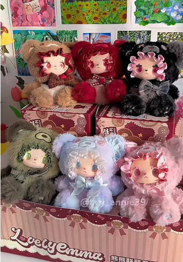 Unboxing bộ sưu tập gấu xinh Lovely Emma
