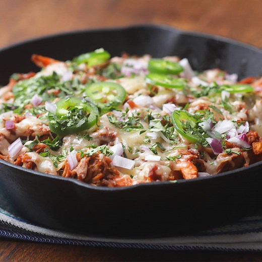 Loaded Pulled Pork Fries For more chef-inspired flavors visit us at: www.alexiafoods.com | Tasty