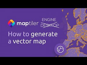 How to generate a vector map | MapTiler (Desktop) Engine