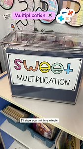My sweet multiplication system for third grade fact fluency