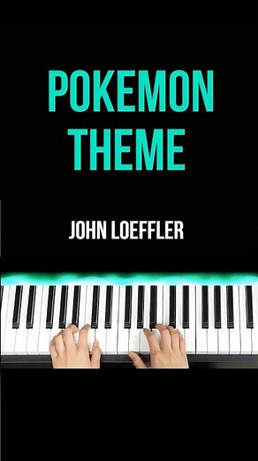 Pokemon Theme EASY piano tutorial #pokemonthemesong #pokemon #pokémon#pokemoncommunity #pokémonmusic
