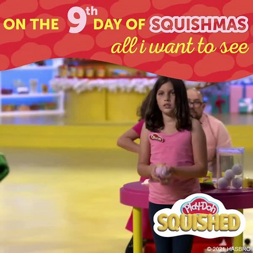 1.5K views | ….are 9 ornaments flinging! Parents, stream Play-Doh Squished for free on IMDb TV. #PlayDohSquished #IMDbTV #PlayDoh #MerrySquishmas #NeedtoKnead #Don'tGetSquished #Hasbro​ IMDb TV Hasbro Play-Doh | Play-Doh | Facebook