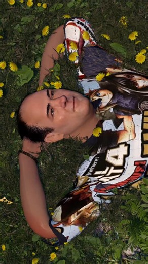 zachx.gif on Instagram: "Tony Soprano wearing one of AJ's shirts in a dandelion field. @allunderhvn - Alley Cat #sopranos #shinrawave #corecore #zachgif"