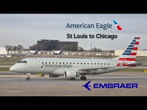 REDEMPTION? First Class St Louis to Chicago on American Eagle Embraer 175 [Full Flight Trip Report]