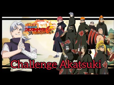 CHALLENGE AKATSUKI|DESAFIO DA AKATSUKI NARUTO ULTIMATE NINJA 6 
