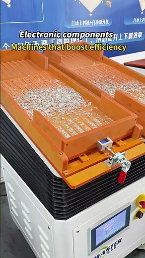 #sortingmachine #smartmanufacturing #factoryautomation #electroniccomponents