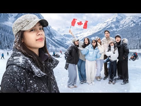 Our FIRST Trip To CANADA (White Christmas!)