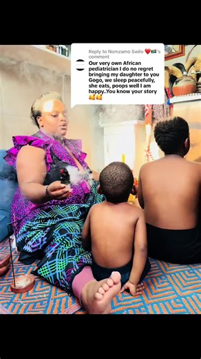 Replying to @Nomzamo Swilo ❤️🇿🇦 Thank for trusting the process I am Gogo Nomadlozi a traditional paediatrician ❤️🪬#SAMA28 #healersofthelight #fyp #drnomadlozi #nomadlozi💥 #babiesoftiktok #ibala #inyoniemaphikoayisithupha