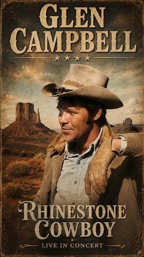Rhinestone Cowboy – Glen Campbell #countrymusic #music #english #lyrics