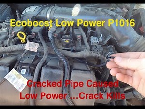 2015 Ford Edge 2.0 ecoboost P1016 Low Power