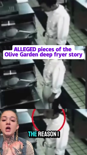 ALLEGED pieces of the Olive Garden deep fryer story #truecrime #story | olive garden cook deep fryer