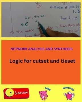 Logic for cutset and tieset