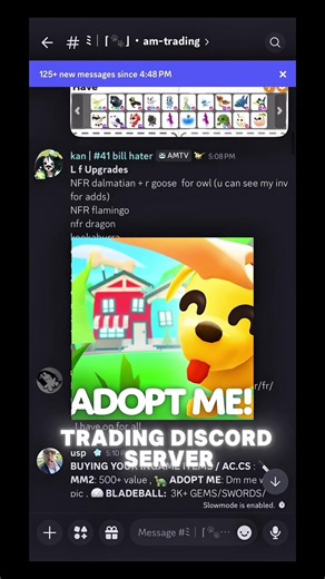 Best Adopt Me Trading Discord Server!! #roblox #adoptme #fyp