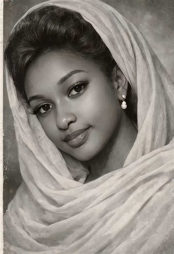 I’ll teach you how to create this 1970s Sudanese vintage black-and-white portrait with amazing atmosphere! High-contrast black-and-white film texture, soft lighting, old photo grain, scratches, and faded edges—retro and elegant. Want the same effect? Click the bottom-left corner to make the same photo with one tap. Today I’ll show you how to make this classic vintage black-and-white film portrait. It recreates the 1970s Sudanese studio portrait style with traditional clothing and turban, elegant